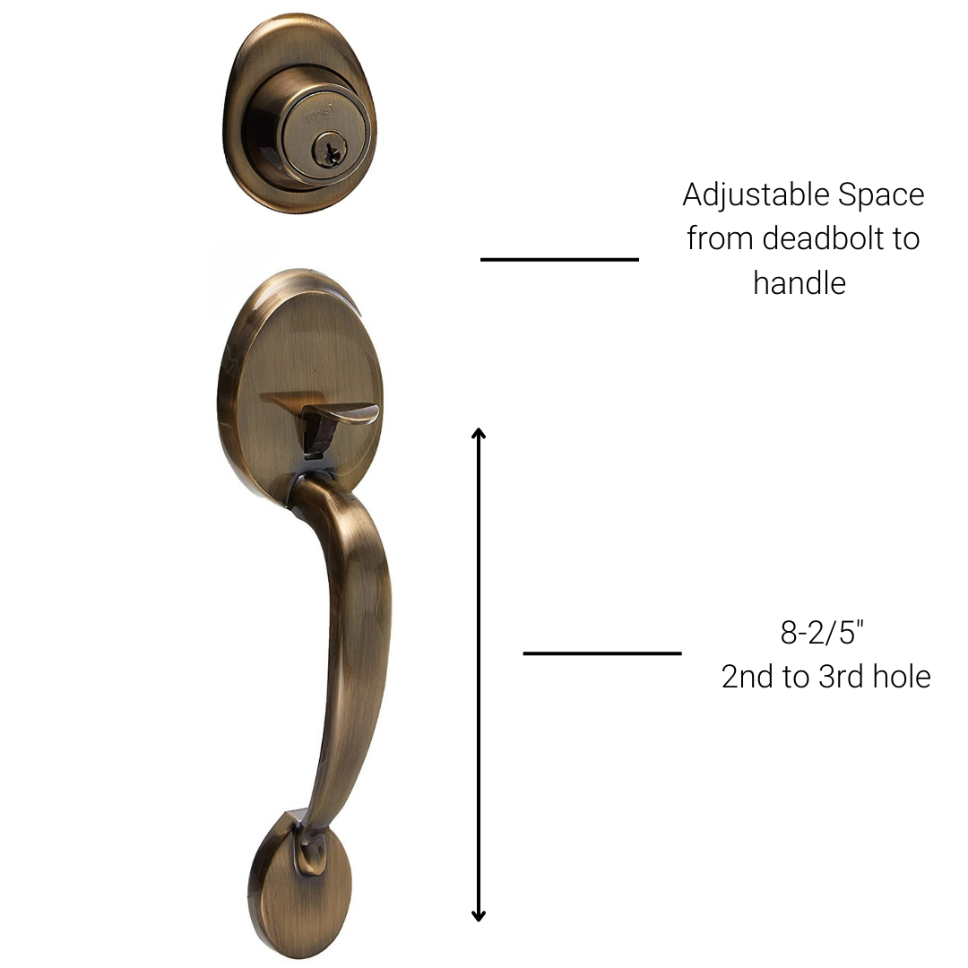 KWIKSET 2024 DOOR HANDLE SET